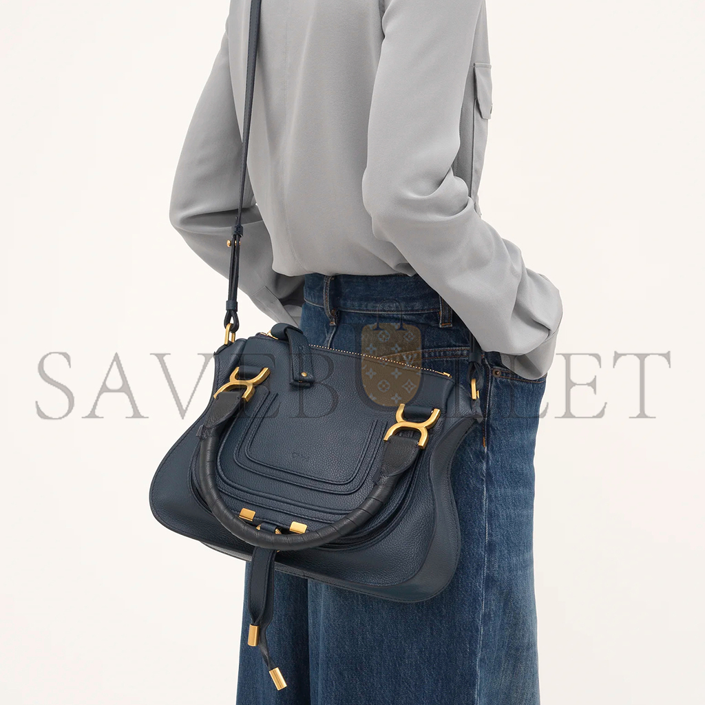 CHLOE SMALL MARCIE BAG IN GRAINED LEATHER CHC22AS628I314C4 (30*23*10cm) CHLOE SMALL MARCIE BAG IN GRAINED LEATHER CHC22AS628I314C4 (30*23*10cm)